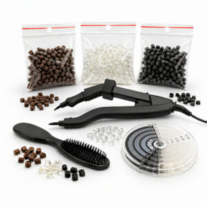 Juuksepikenduste paigalduse stardikomplekt- E-kursuse jaoks
