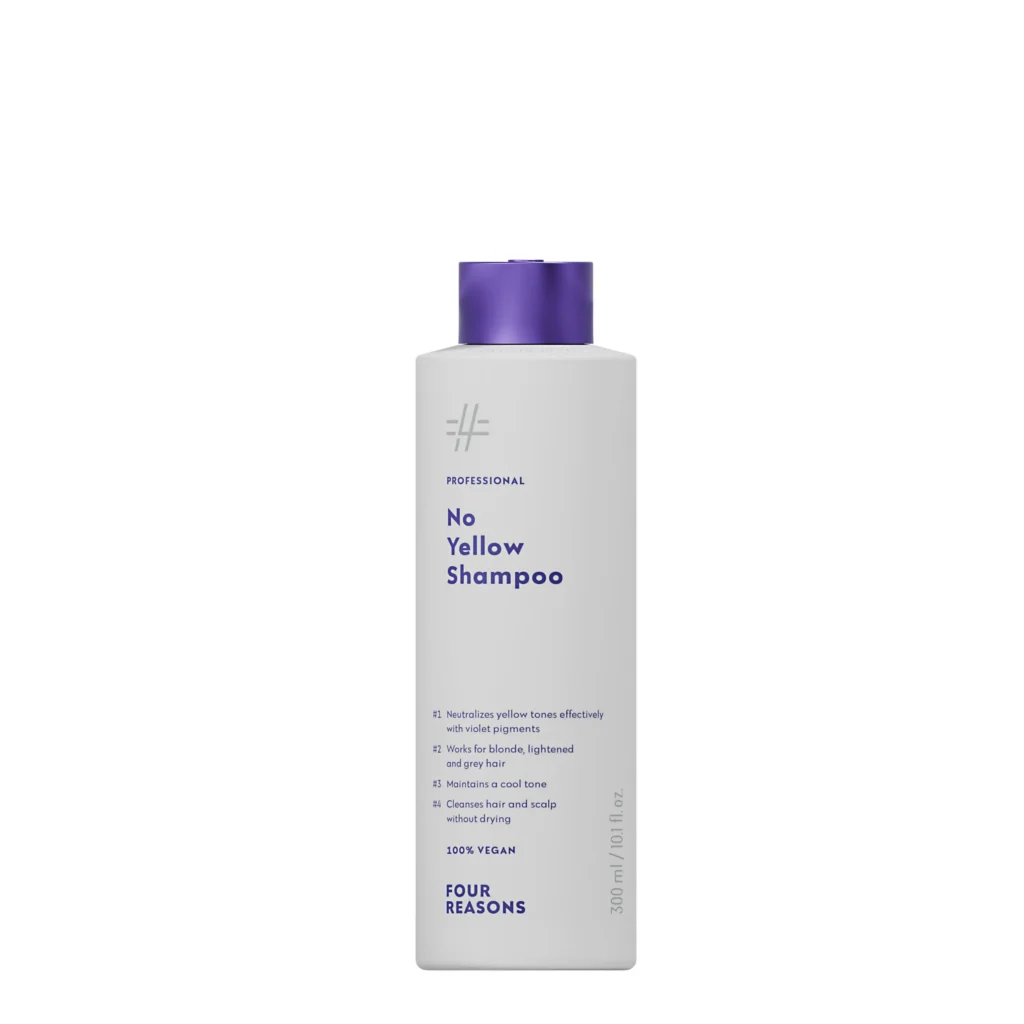 Four Reasons Professional No Yellow Shampoo – Šampoon blondidele juustele 300ml